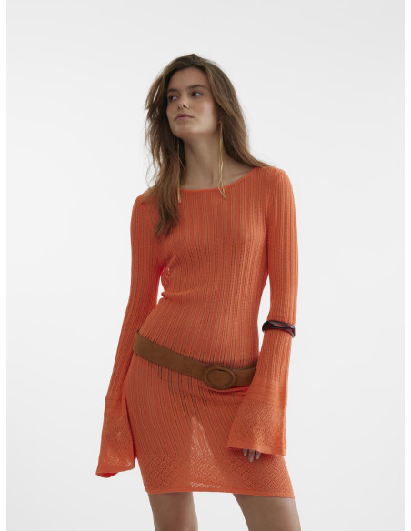 Somethingnew by Vero Moda - SNRAYEE LS KNIT MINI DRESS - MCO