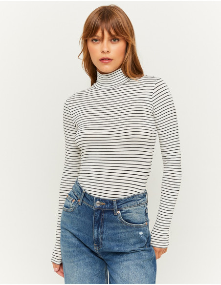 Tally Weijl - STRIPED BASIC T-SHIRT