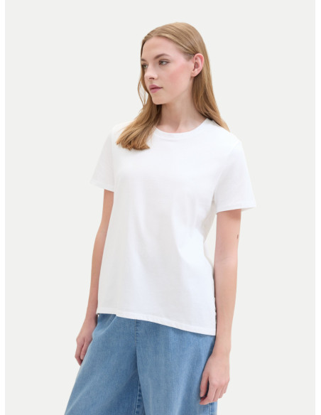 Tom Tailor - LOOSE T-SHIRT WITH HIGH-LOW