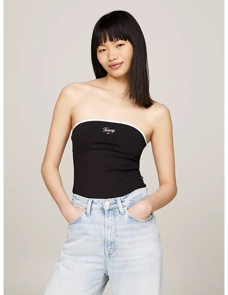 Tommy Jeans - TJW SCRIPT HIGH CUT BINDING BODY