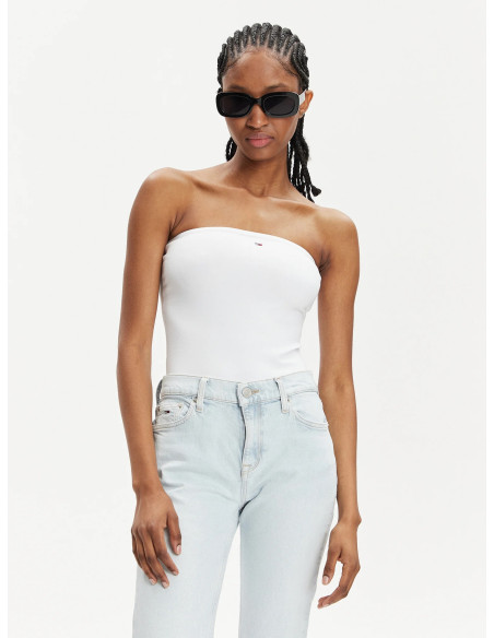 Tommy Jeans - TJW SLIM ESSENTIAL TUBE TOP