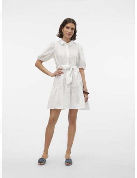 Vero Moda - VMMELIO 2/4 SHIRT DRESS WVN GA CE