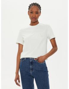 CALVIN KLEIN - SATIN APPLIQUE REGULAR TEE