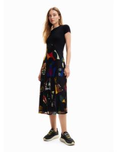 DESIGUAL - M. Christian Lacroix combination midi dress