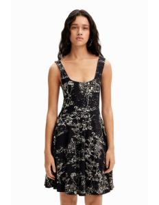 DESIGUAL - Strappy skater dress