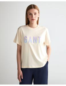 Gant - CROPED TECHNICAL GRAPHIC T-SHIRT