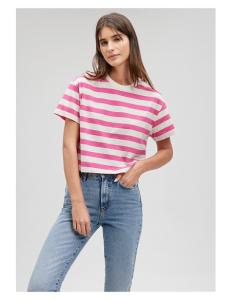 Mavi - CREW NECK MIX STRIPED TEE