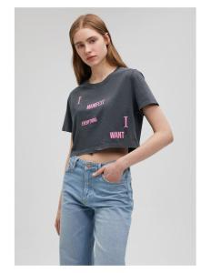 Mavi - GRAPHIC PRINTED CROP T-SHIRT