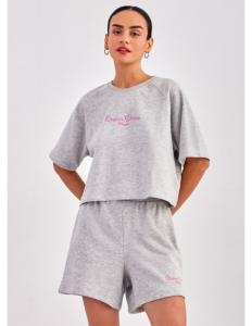 ONLY - ONLAREA S/S O-NECK PRINT TOP BOX UB SWT