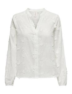 ONLY - ONLCILLE ZOE LS V-NECK SHIRT WVN