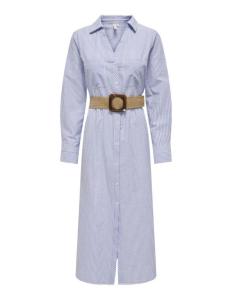 ONLY - ONLLOVA HOPE LS SHIRT MIDI DRESS WVN