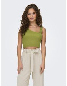 ONLY - ONLTATIANNA SL CROPPED V-NECK KNT