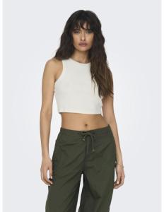 ONLY - ONLVILMA S/L CROPPED TANK TOP JRS NOOS