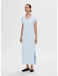 SELECTED FEMME - SLFESSENTIAL SL V-NECK ANKLE DRESS NOOS