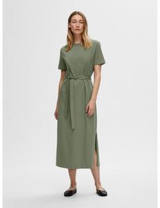 SELECTED FEMME - SLFESSENTIAL SS ANKLE TEE DRESS