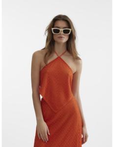 Somethingnew by Vero Moda - SNCHRISSY SL HAULTER SCARF TOP - MCO