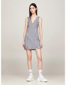 Tommy Jeans - TJW GINGHAM MINI DRESS