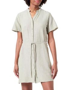 VILA - VIPRISILLA STRIPED S/S SHORT SHIRT DRESS