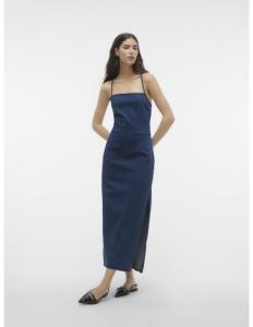 Vero Moda - VMISLA SL LONG SLIM SLIT DNM DRESS YO333