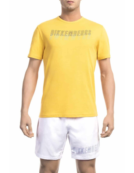 BIKKEMBERGS - T-SHIRT ROUND NECK