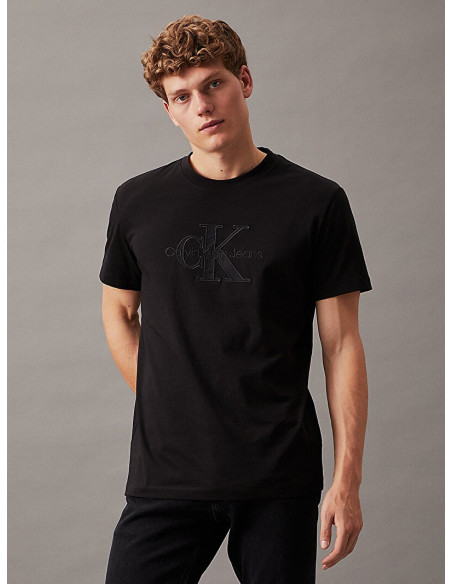 CALVIN KLEIN - MONOLOGO APPLIQUE TEE