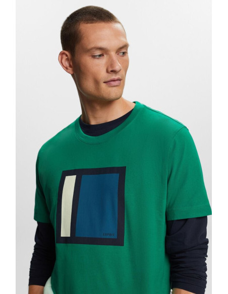 ESPRIT - Graphic Cotton Jersey T-Shirt