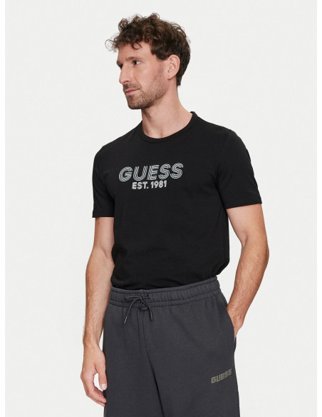 GUESS - SS CN CLASSIC DESIGN TEE