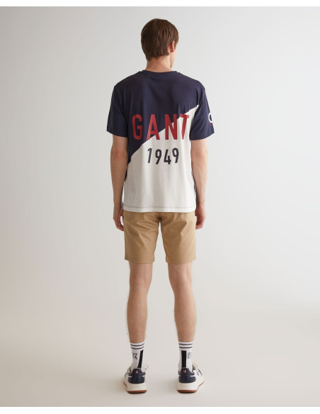 Gant - BACK GRAPHIC C-NECK T-SHIRT