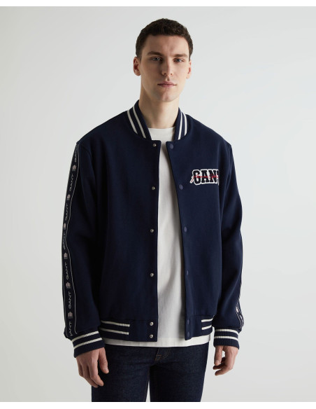 Gant - BRANDING LOGO TAPE BOMBER JACKET