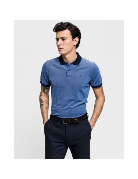 Gant - D2. 4-COL OXFORD PIQUE SS RUGGER