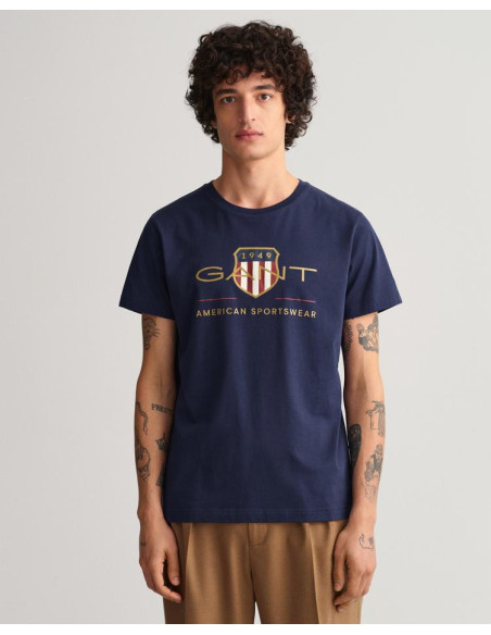 Gant - D2. ARCHIVE SHIELD SS T-SHIRT