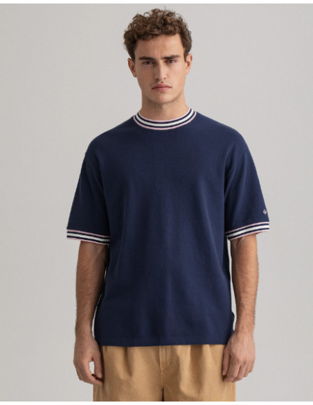 Gant - D2. CONTRAST DETAIL SS T-SHIRT