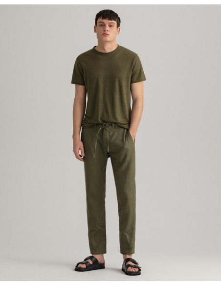 Gant - D2. RELAXED LINEN DS PANTS