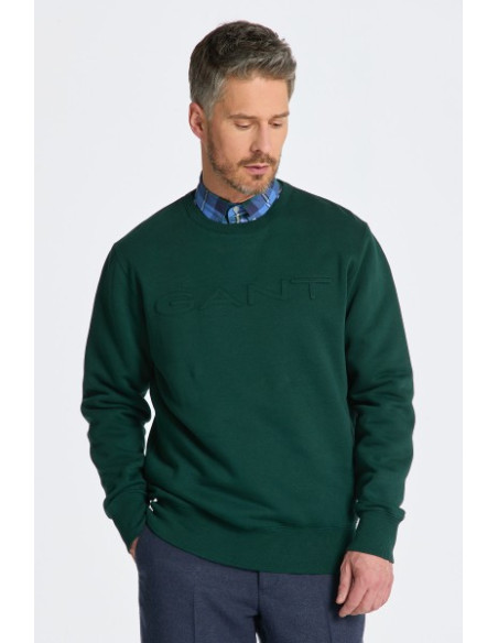 Gant - EMBOSSED SWEAT C-NECK