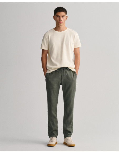 Gant - Linen Drawstring Pants