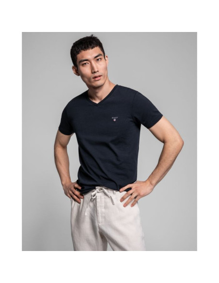 Gant - ORIGINAL SLIM V-NECK T-SHIRT