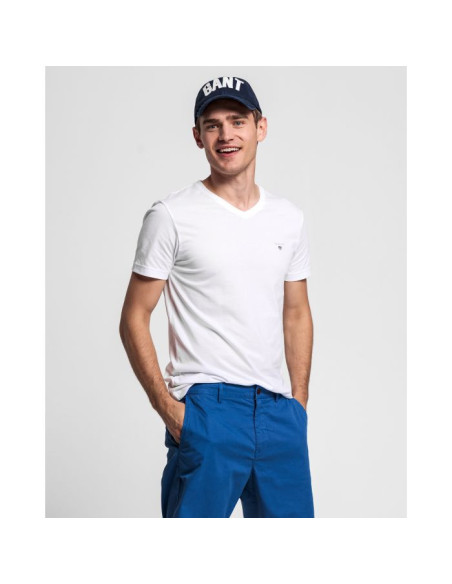 Gant - ORIGINAL SLIM V-NECK T-SHIRT