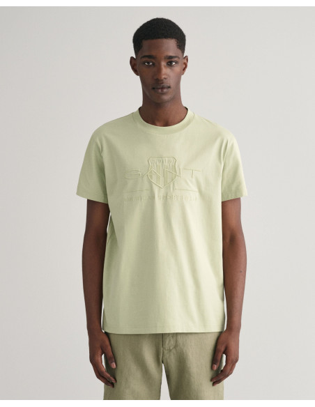 Gant - REG TONAL SHIELD SS T-SHIRT