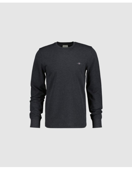 Gant - SLIM PIQUE LS T-SHIRT