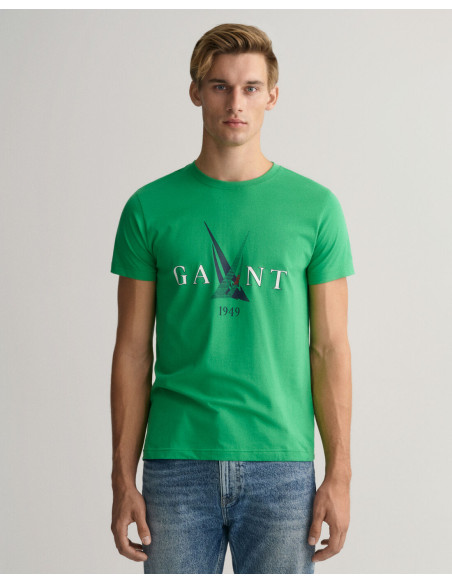 Gant - Sail Print T-Shirt