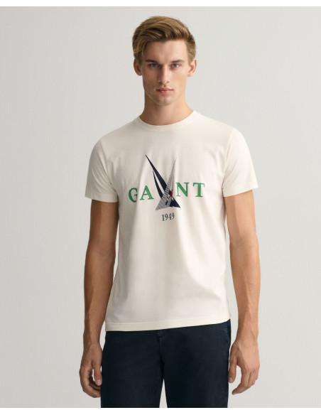 Gant - Sail Print T-Shirt