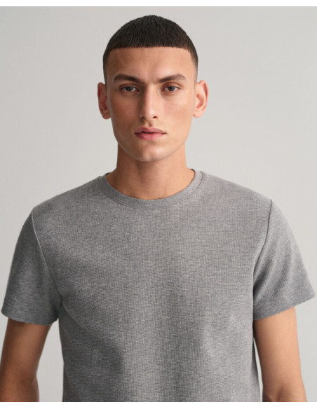 Gant - WAFFLE TEXTURE T-SHIRT