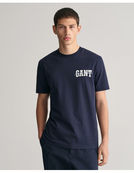 Gant  - ARCH SCRIPT SS T-SHIRT