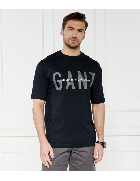 Gant  - GANT GRAPHIC C-NECK T-SHIRT