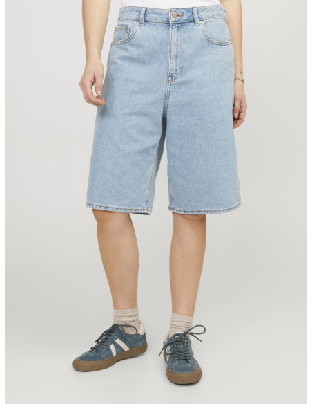 JJXX - JXEDA BAGGY LONG LW DENIM SHORTS DNM