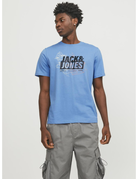 Jack & Jones - JCOMAP LOGO TEE SS CREW NECK SN