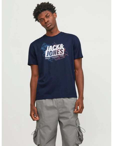 Jack & Jones - JCOMAP LOGO TEE SS CREW NECK SN