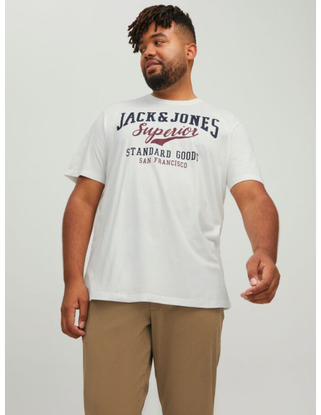 Jack & Jones - JJELOGO TEE SS O-N 2COL 22/23 NOOS PLS