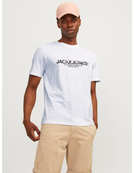 Jack & Jones - JORARUBA BRANDING TEE SS CREW NECK