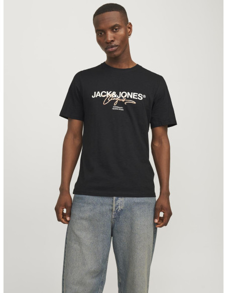 Jack & Jones - JORARUBA BRANDING TEE SS CREW NECK